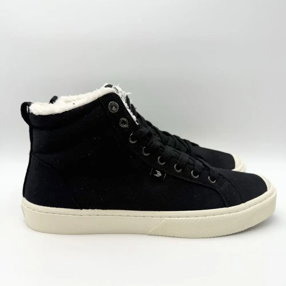 Cariuma Mens OCA Therma High Top Sneakers US 11 Black White Water Repellant NIB